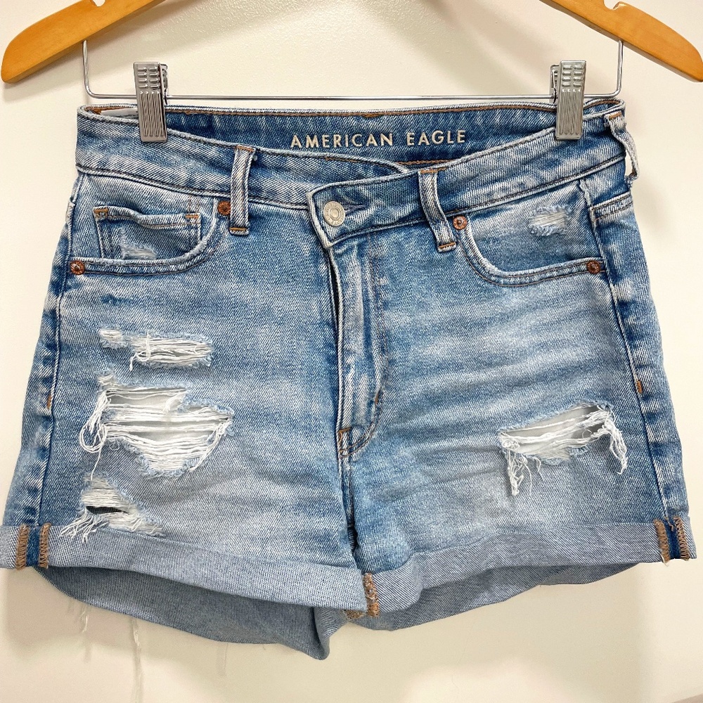AE Stretch Denim Shorts